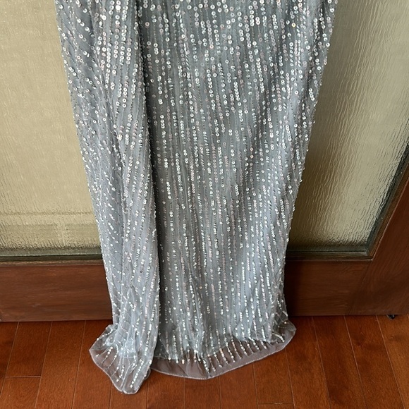 Mac Duggal Women's Embellished Puff One Shoulder Gown size 14 NEW $538 - Picture 11 of 11